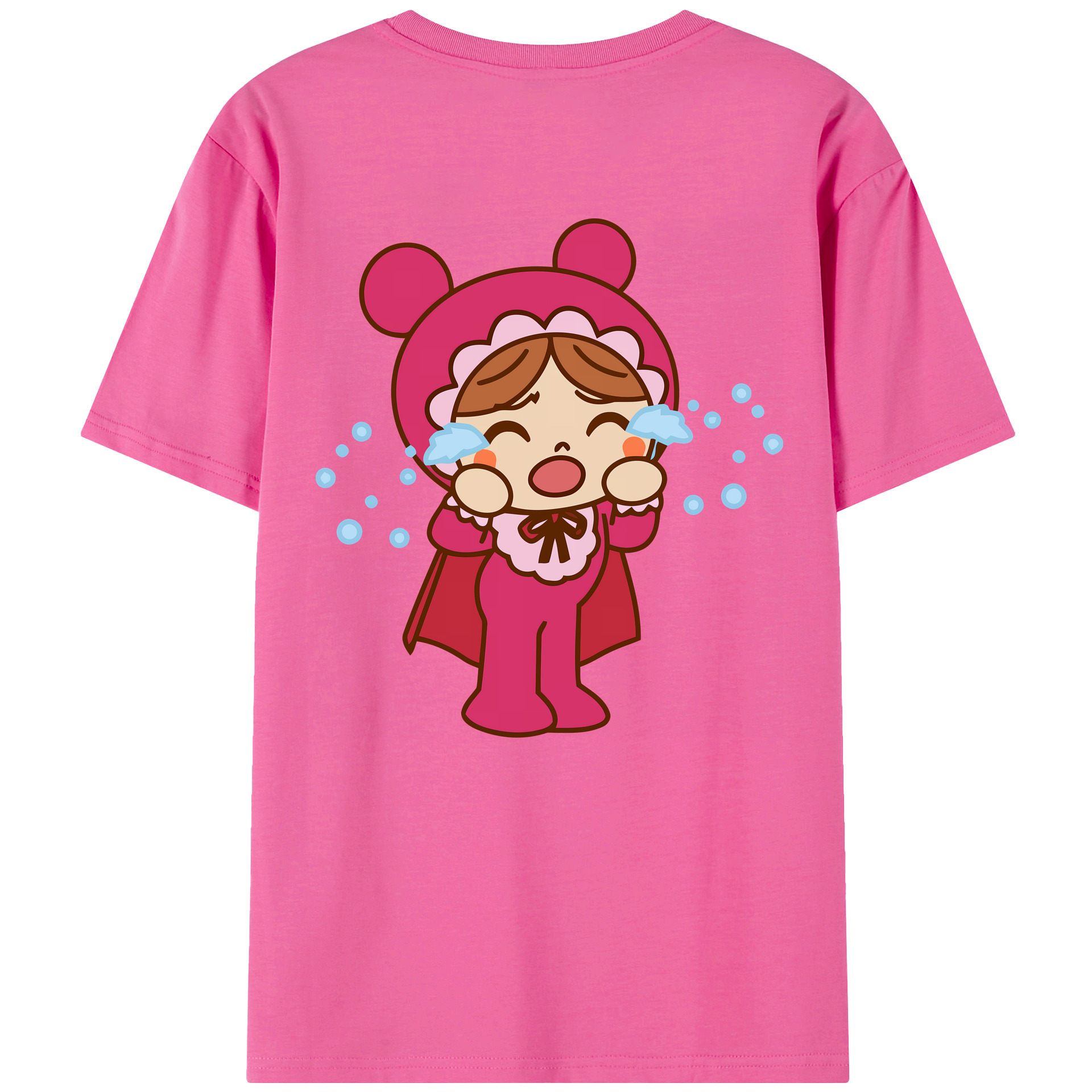 （画像用） アンパンマン Anpanman レディース半袖Tシャツ(バックプリント)